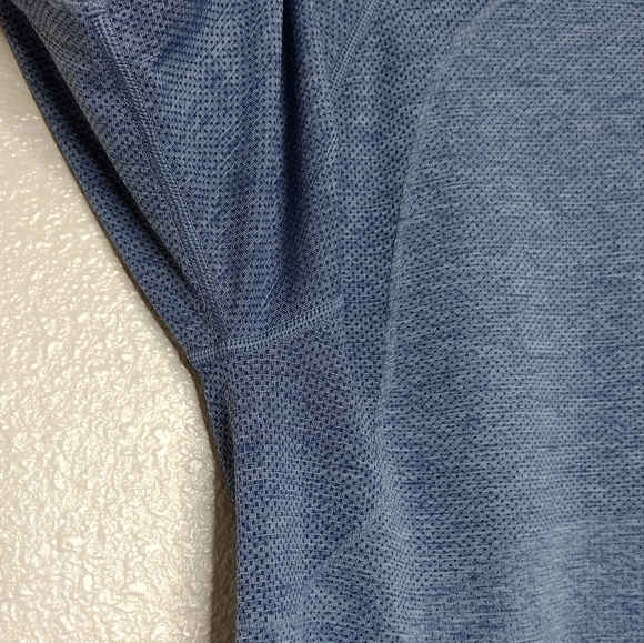 Lululemon Men's Blue Short Sleeve Workout Running Athletic T-Shirt Sz L - Picture 7 of 14